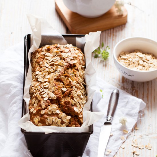 Zucchini and Oat Bread