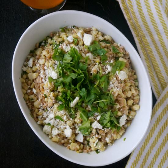 Elote Farro Salad