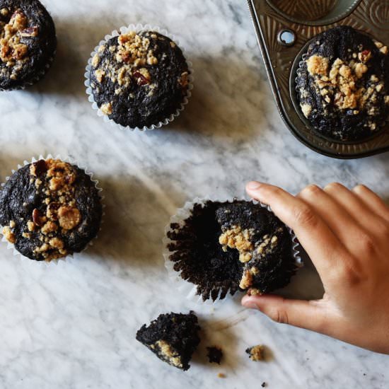 Chocolate Zucchini Muffins