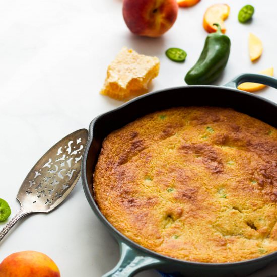 Peach Jalapeno Cornbread