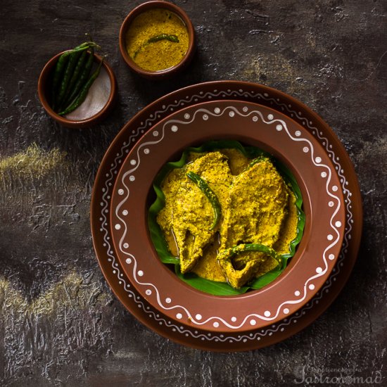 Shorshe Ilish (Hilsa in Mustard)