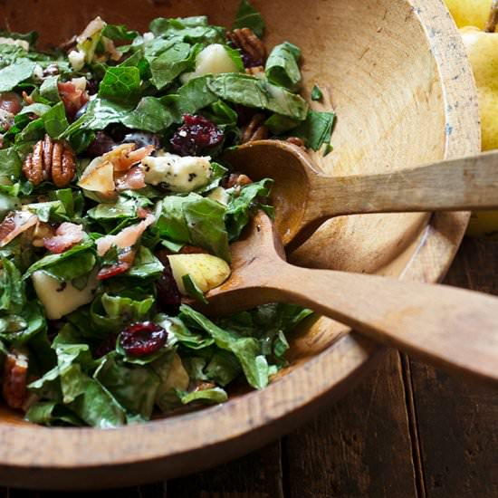 Fall Pear Chopped Salad