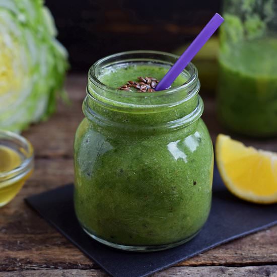 Chinese Cabbage & Spinach Smoothie