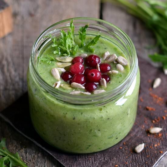 Arugula and Avocado Detox Smoothie