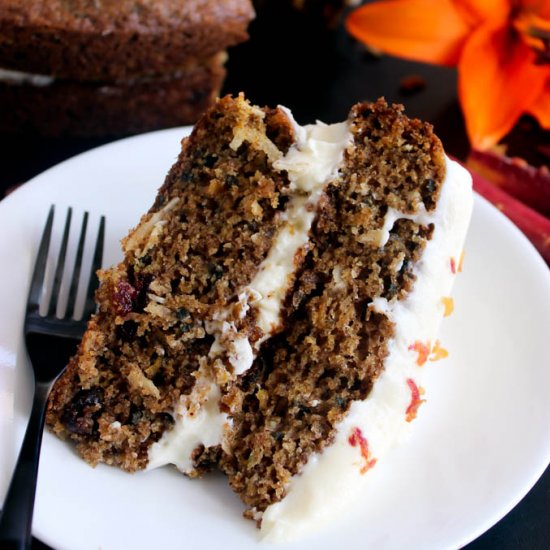 Purple Carrot Cake