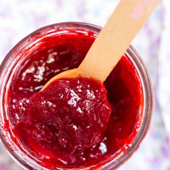 SOUR CHERRY JAM LEMON GRAND MARNIER