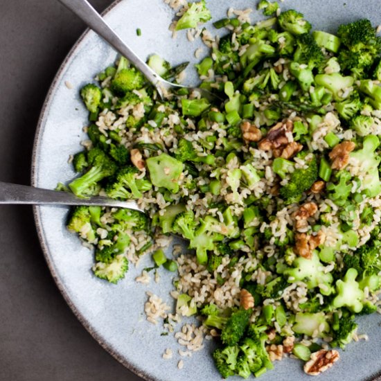 Green Rice Salad