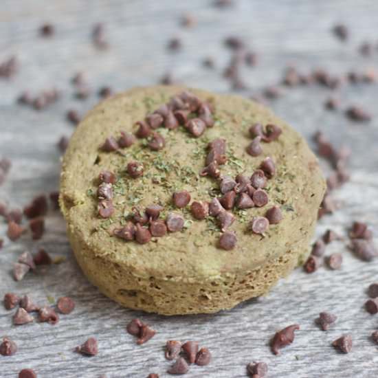 Mint Chocolate Matcha Mug Cake