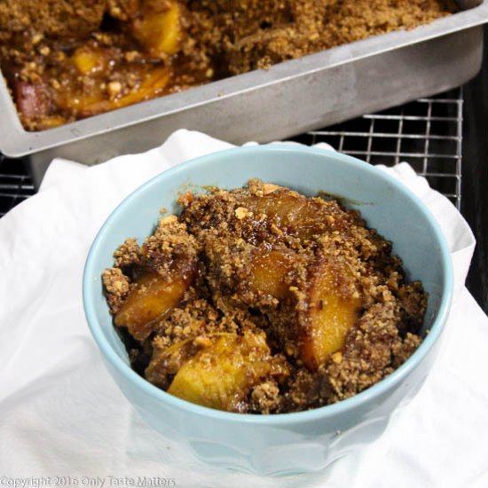 Paleo Peach Crisp