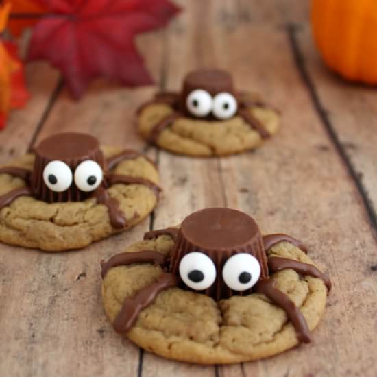 Spooky Spider Cookies