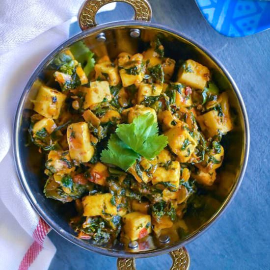 Masala Palak Paneer