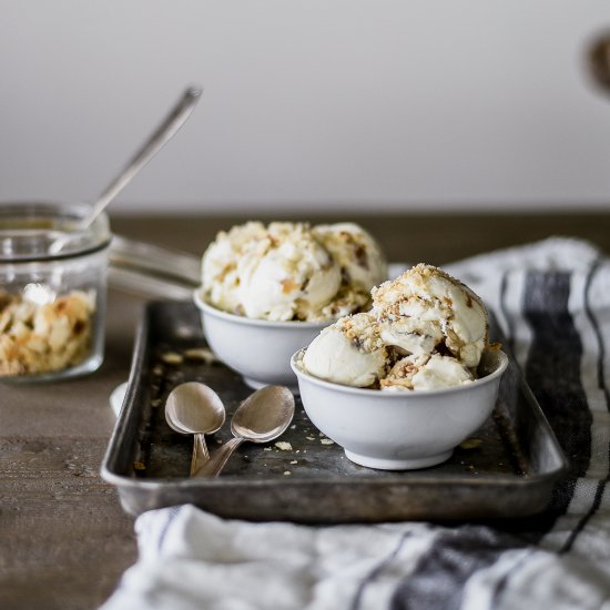 No Churn Apple Pie Ice Cream