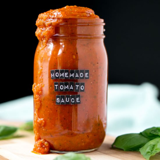 The Best Homemade Tomato Sauce