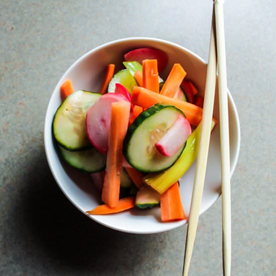 Banh Mi Pickled Vegetables