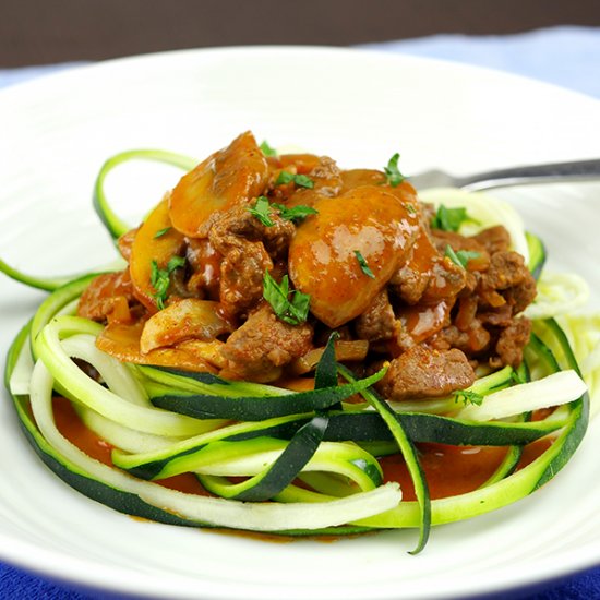 Paleo Beef Stroganoff