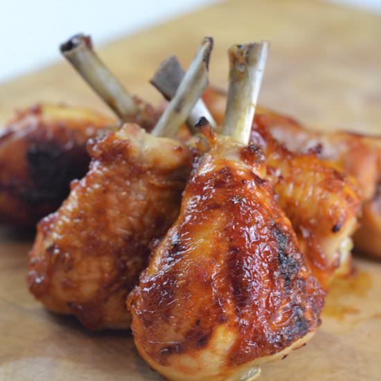 BBQ Chicken Lolipops