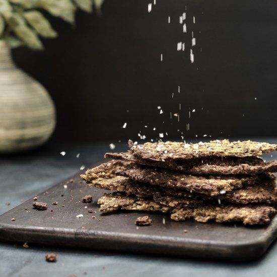 Beer Battered Rye Crisps