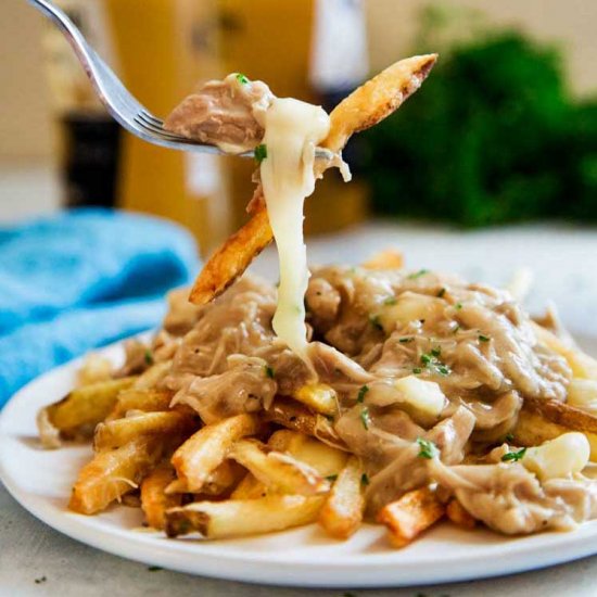 The Ultimate Chicken Poutine