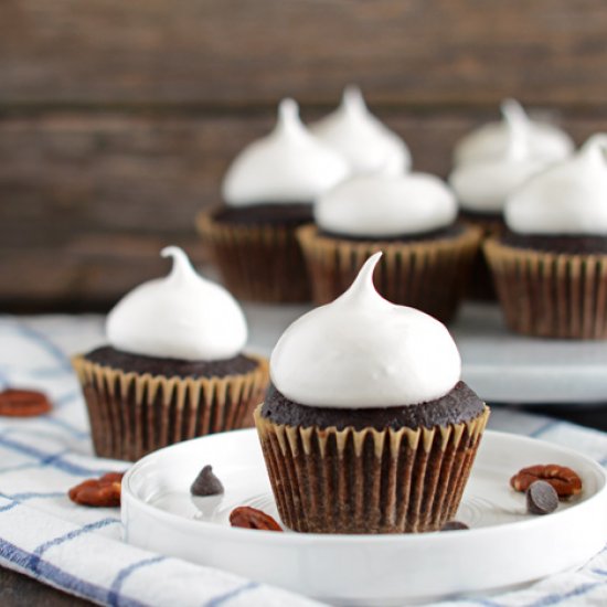 Mississippi Mud Cupcakes