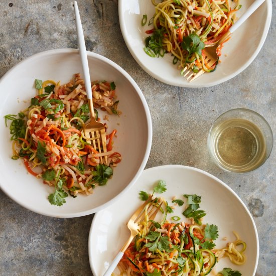 Zucchini Pad Thai