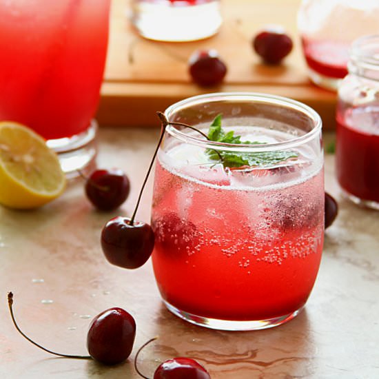 Cherry Lemon Spritzer