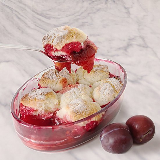 Plum Cobbler