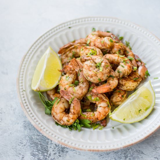 Baked Chili Lime Shrimp