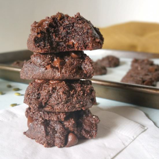 Double Chocolate Chip Cookies