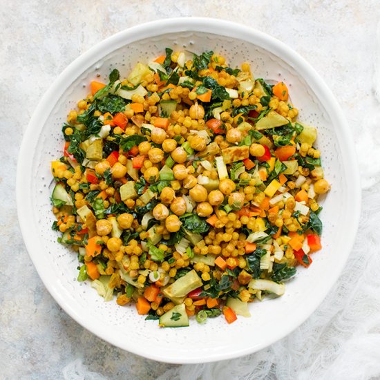 Fall Israeli Couscous Salad