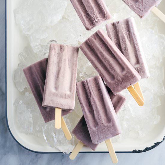 Creamy Red Bean Popsicles (红豆冰棍)