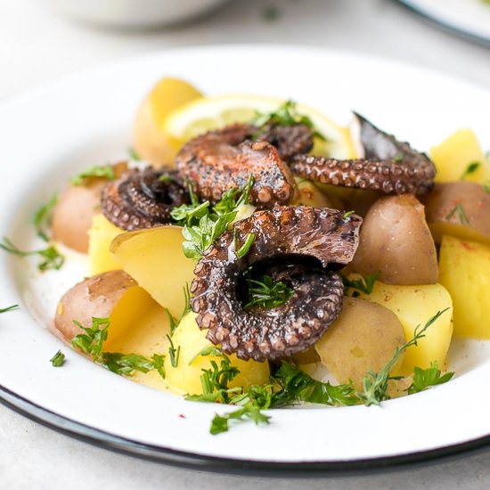 Octopus and Potato Salad