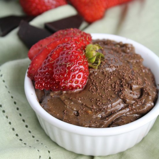 Paleo Chocolate Avocado Pudding