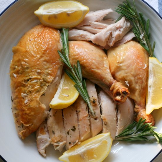 Rosemary-Lemon Roasted Chicken