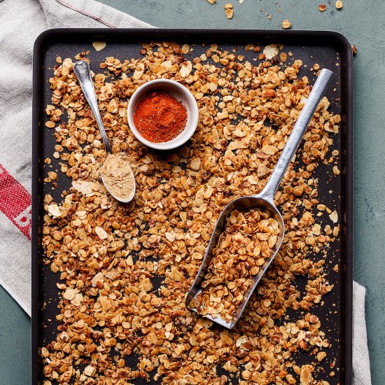 Chili Cheese Granola