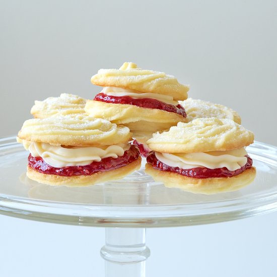 Viennese Whirls Biscuits