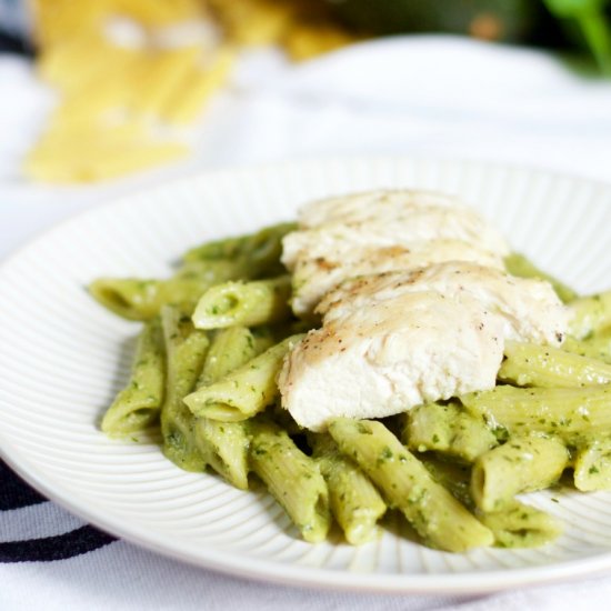 Avocado Pesto Penne