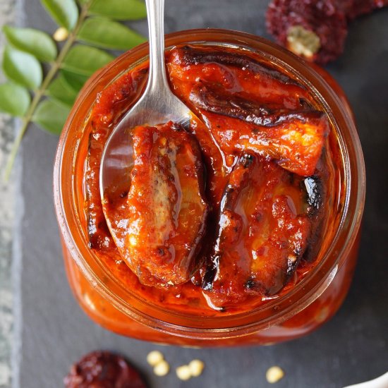 Goan Brinjal Pickle