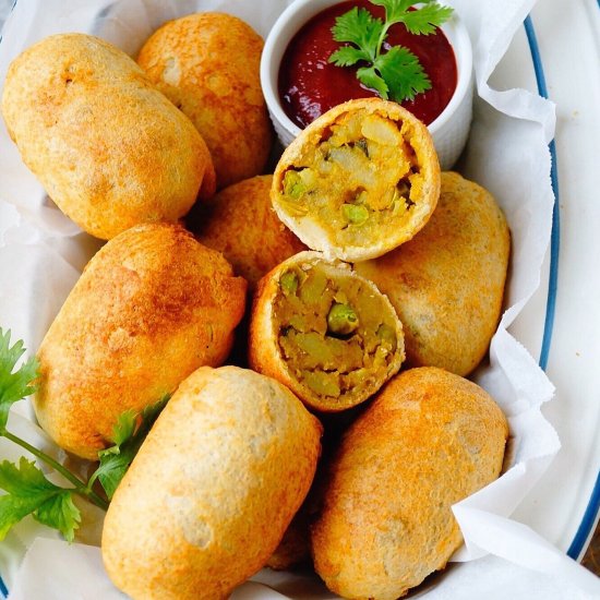 Air-fried Bread Potato Rolls