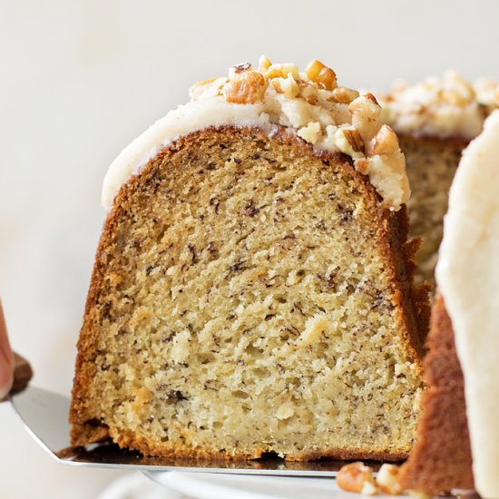 Best Ever Banana Bundt Cake