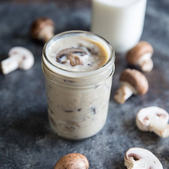 Homemade Cream of Mushroom