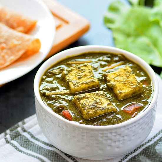 Restaurant Style Palak Paneer