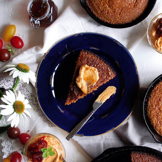 Burnt Honey Cornbread