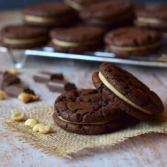 Chocolate & Peanut Butter Cookies