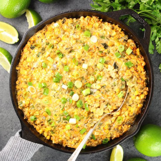 Smoky Poblano Corn Dip