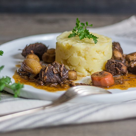 Boeuf Bourguignon à la Julia Child