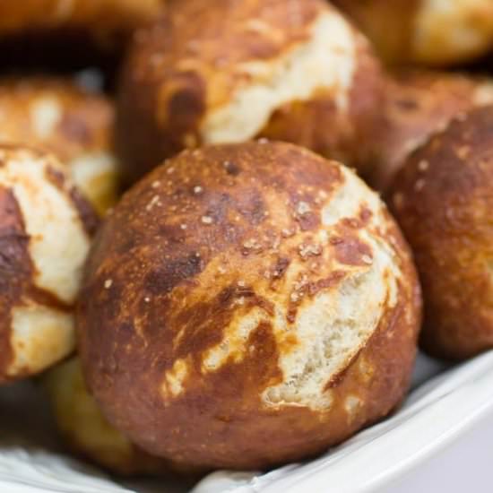 Easy Soft Pretzel Rolls