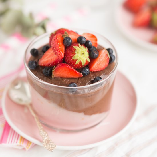 Healthy Vegan Pannacotta