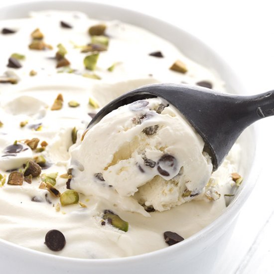 No Churn Cannoli Ice Cream