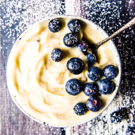 Lemon Cheesecake Smoothie Bowl