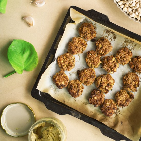 Healthy Baked Falafel